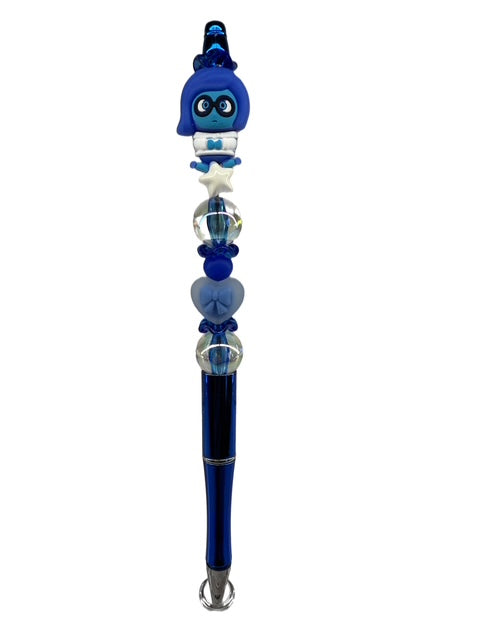 Feeling Sad Blue Girl Pen