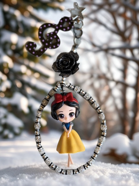 Fairytale Forest Princess Keychain Charm